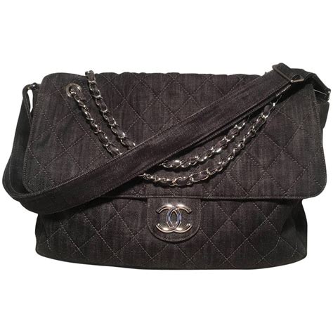 chanel classic quilted messenger bag|chanel messenger bag On Sale .